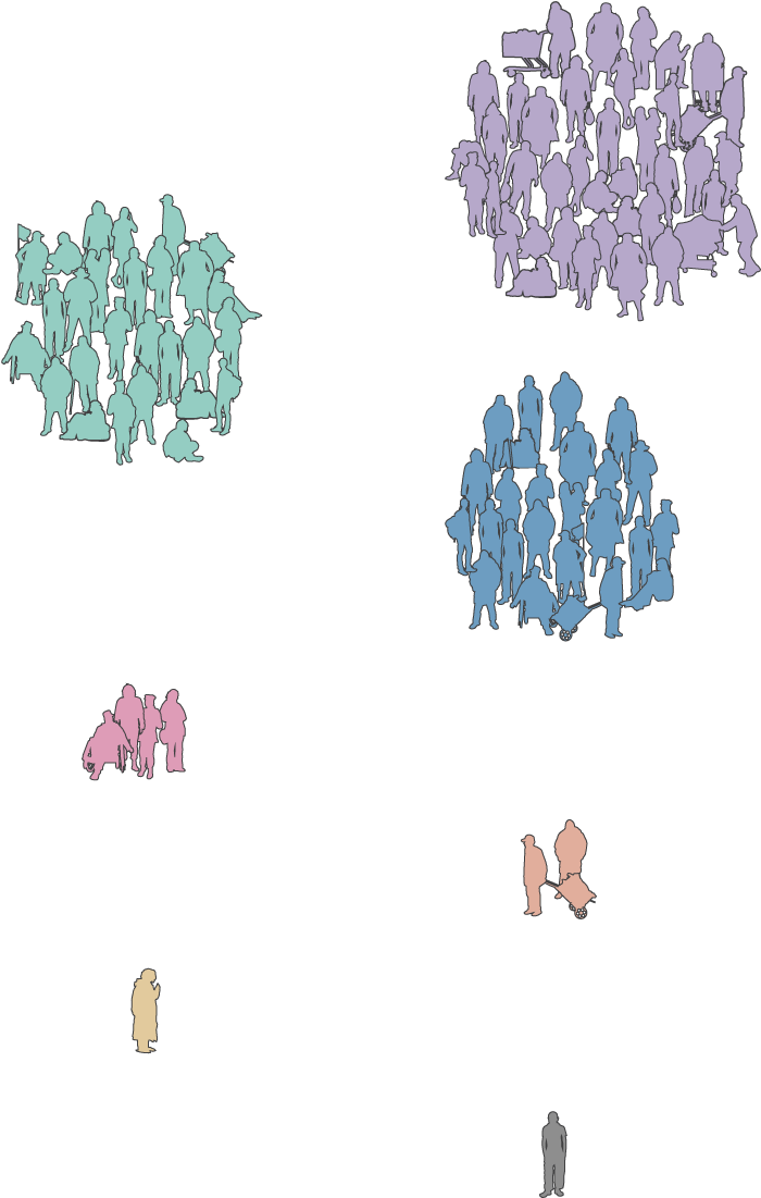 Racial Breakdown Of Los Angeles County Homeless Population - Los Angeles County, California (800x1140), Png Download