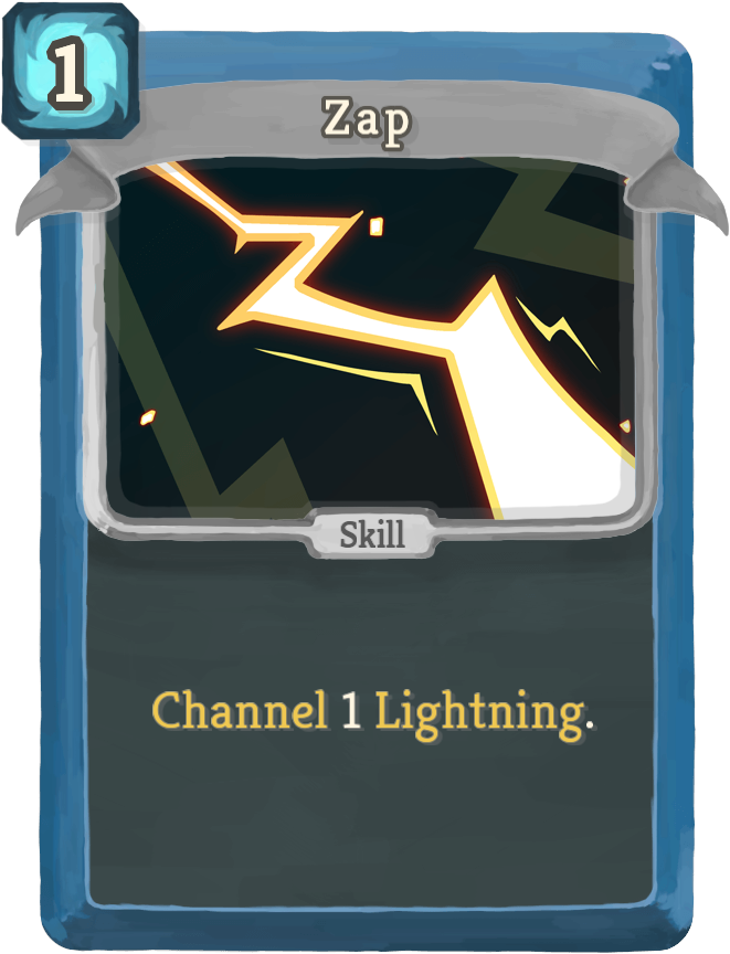 Zap - Boot Sequence Slay The Spire (678x874), Png Download