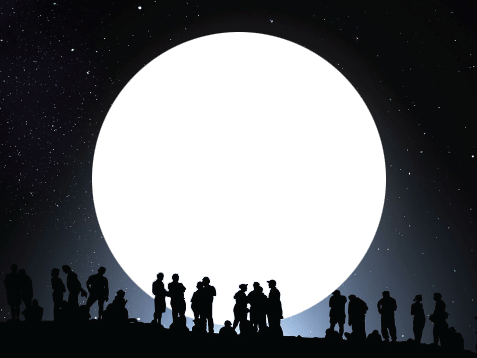 Today's Moon Phase - Earth To The Moon [book] (477x358), Png Download