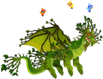 Image Deep Forest I Png City Wiki - Deep Forest Dragon (395x384), Png Download