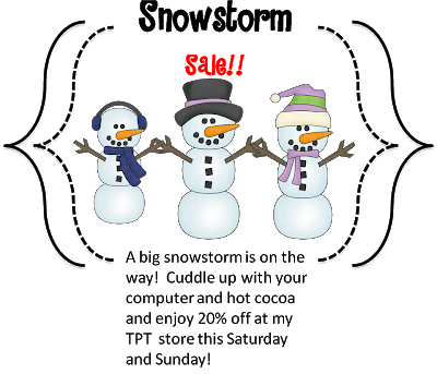 Snowstorm Sale - Learning (400x343), Png Download