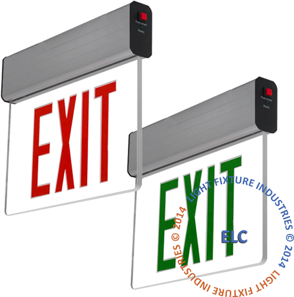 Download Close Exit Sign Light Fixture Industries Lfi Lights