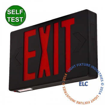 Exit Sign, Standard - Exit Sign Elc Green (350x350), Png Download