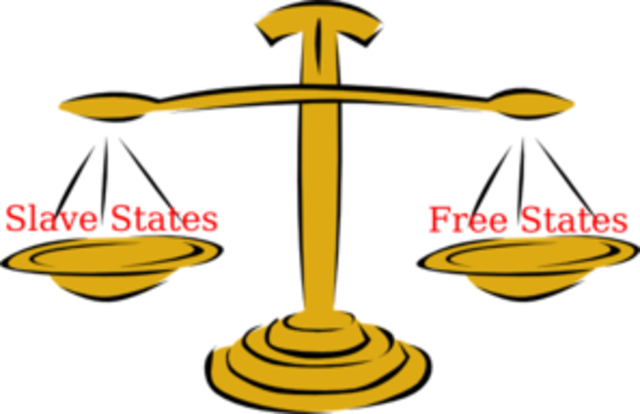 The Missouri Compromise - Compromise Of 1850 Drawing (640x414), Png Download