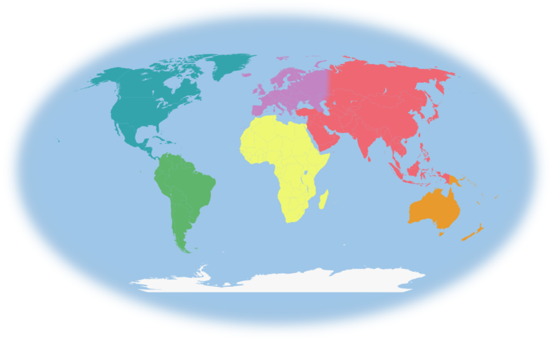 Introduction To Continents And Countries For Preschool - El Dorado Sim Cards (800x493), Png Download