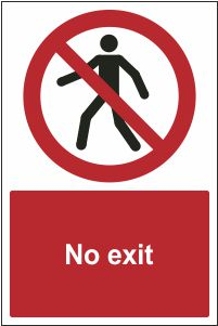 No Exit Sign - No Entry Authorised Personnel Only (500x500), Png Download