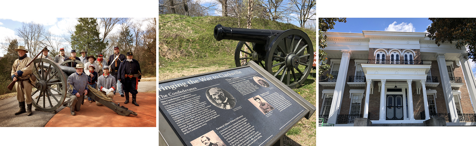Civil War History - Visit Clarksville (1530x470), Png Download