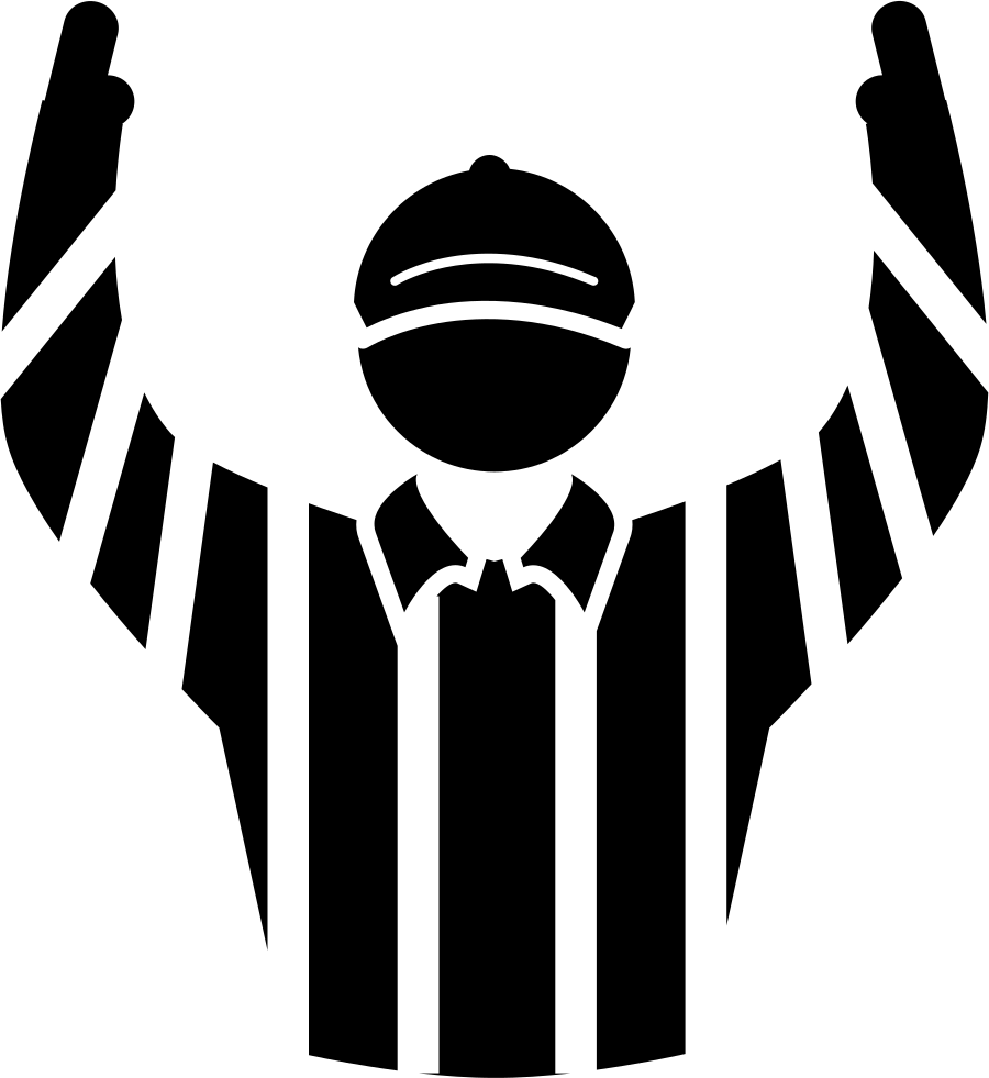 Rugby Referee Svg Png Icon Free Download - Referee Vector (900x981), Png Download