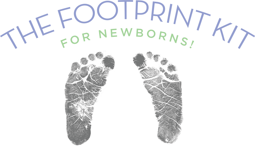 The Footprint Kit For Newborns - Footprint (834x480), Png Download