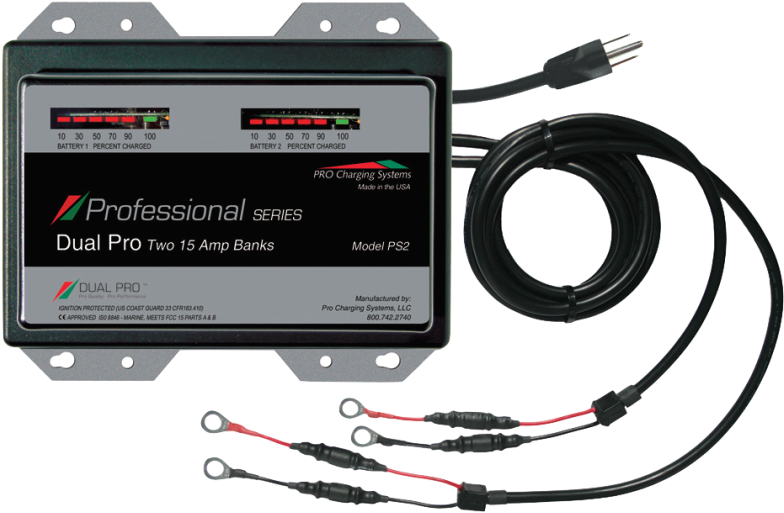 12v Lithium Ion Battery Charger Dp-ps2 - 100ah Lithium Battery Charger (800x618), Png Download