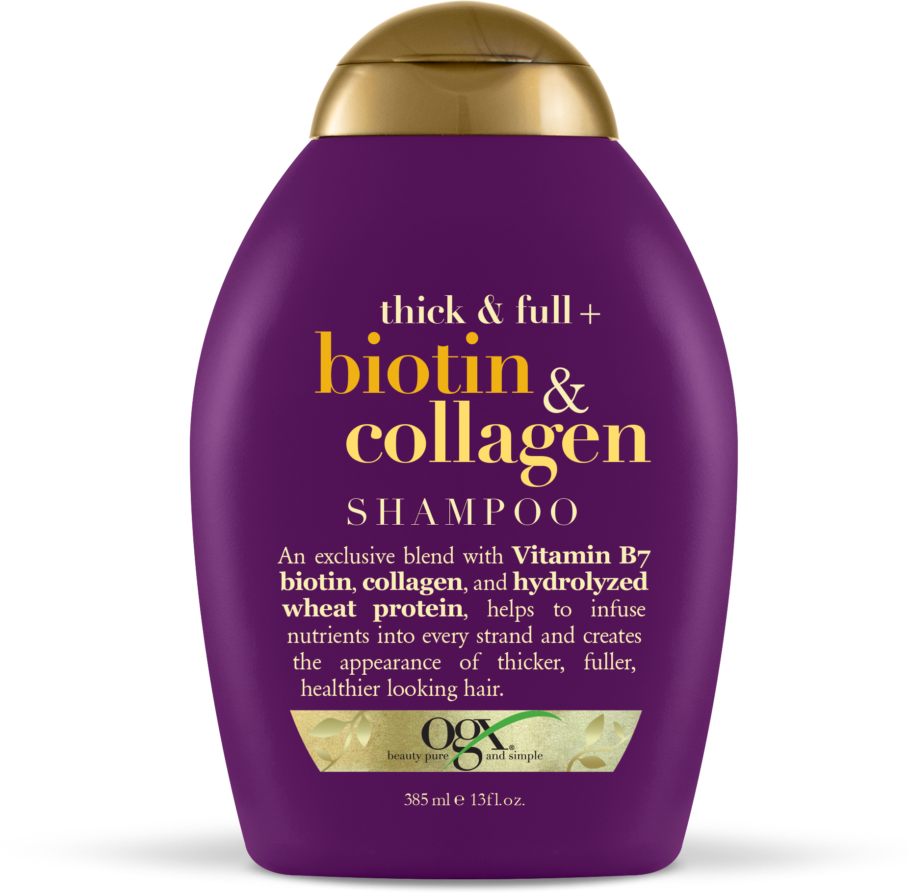 Ogx Thick & Full Biotin & Collagen Shampoo, (1974x2121), Png Download