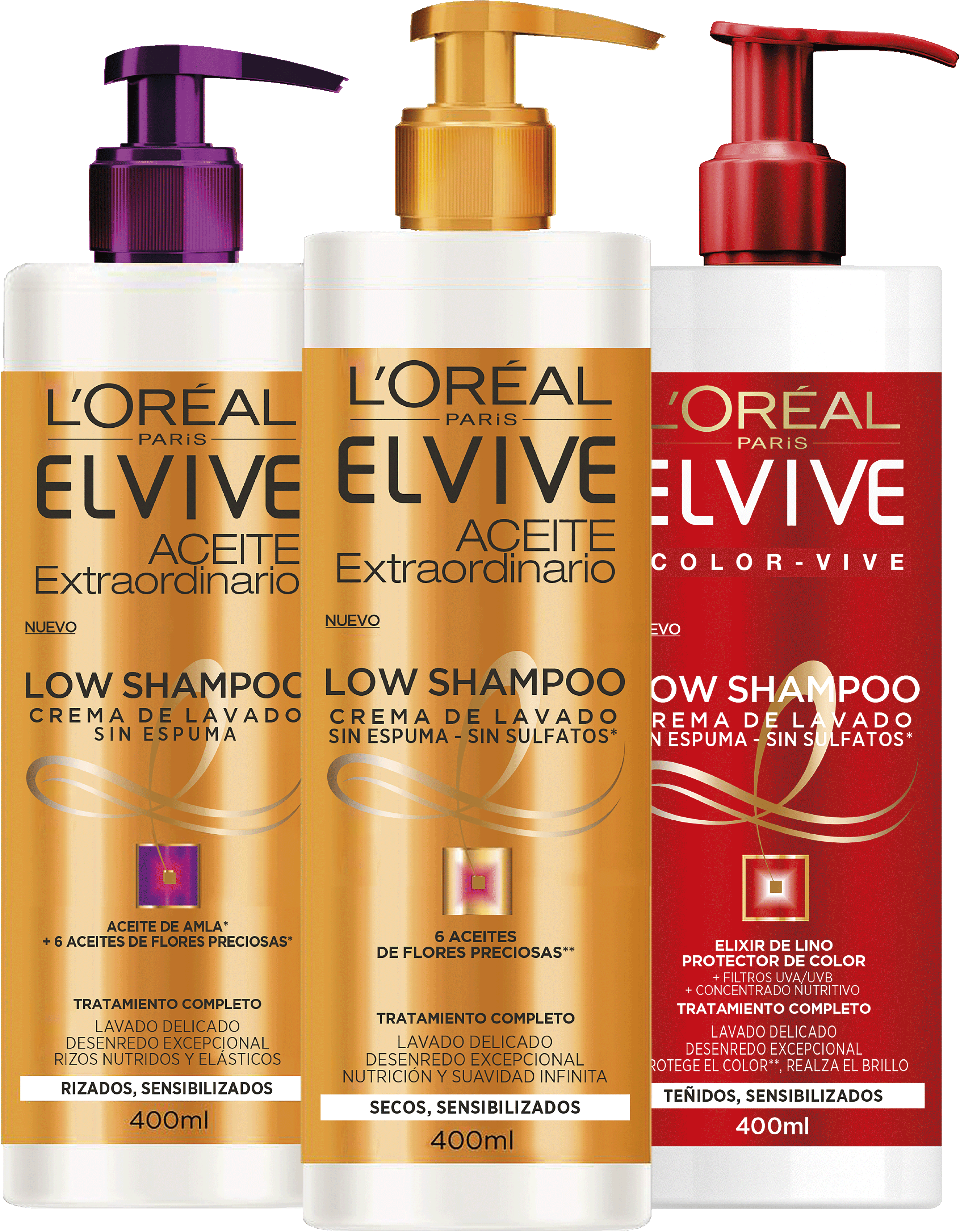Best Free Shampoo Png Clipart - Elvive Extraordinary Oil Shampoo 370 Ml Dry Cab.muy (2651x3402), Png Download
