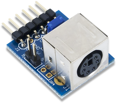 Keyboard / Mouse Connector Product Image - Digilent Pmod Da2 Dual 12-bit Dac, 410-113 (500x500), Png Download