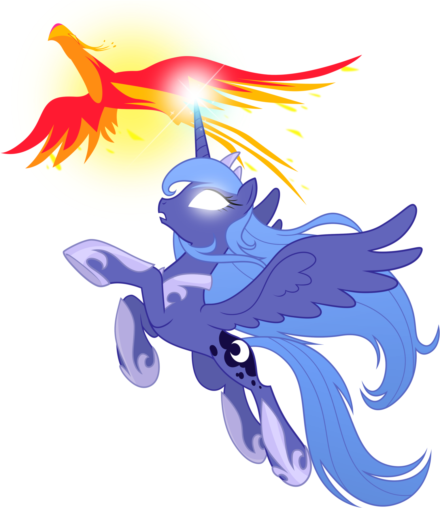 Princess Luna Princess Celestia Spike Rarity Derpy - Mlp Princess Luna In Armor (1600x1858), Png Download