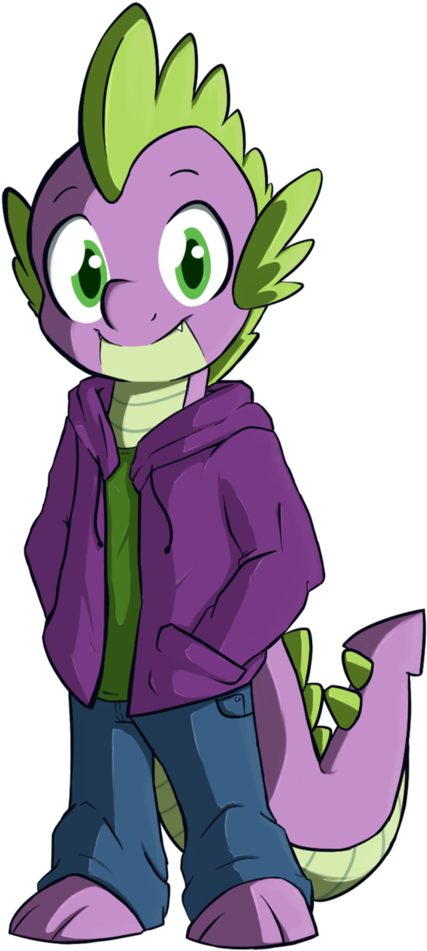 [11] Source Anthro Spike - My Little Pony Anthro Spike (770x1038), Png Download