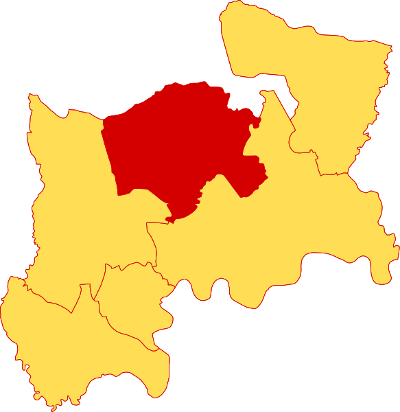 Gore Hundred In Middlesex - Isleworth Hundred (583x600), Png Download