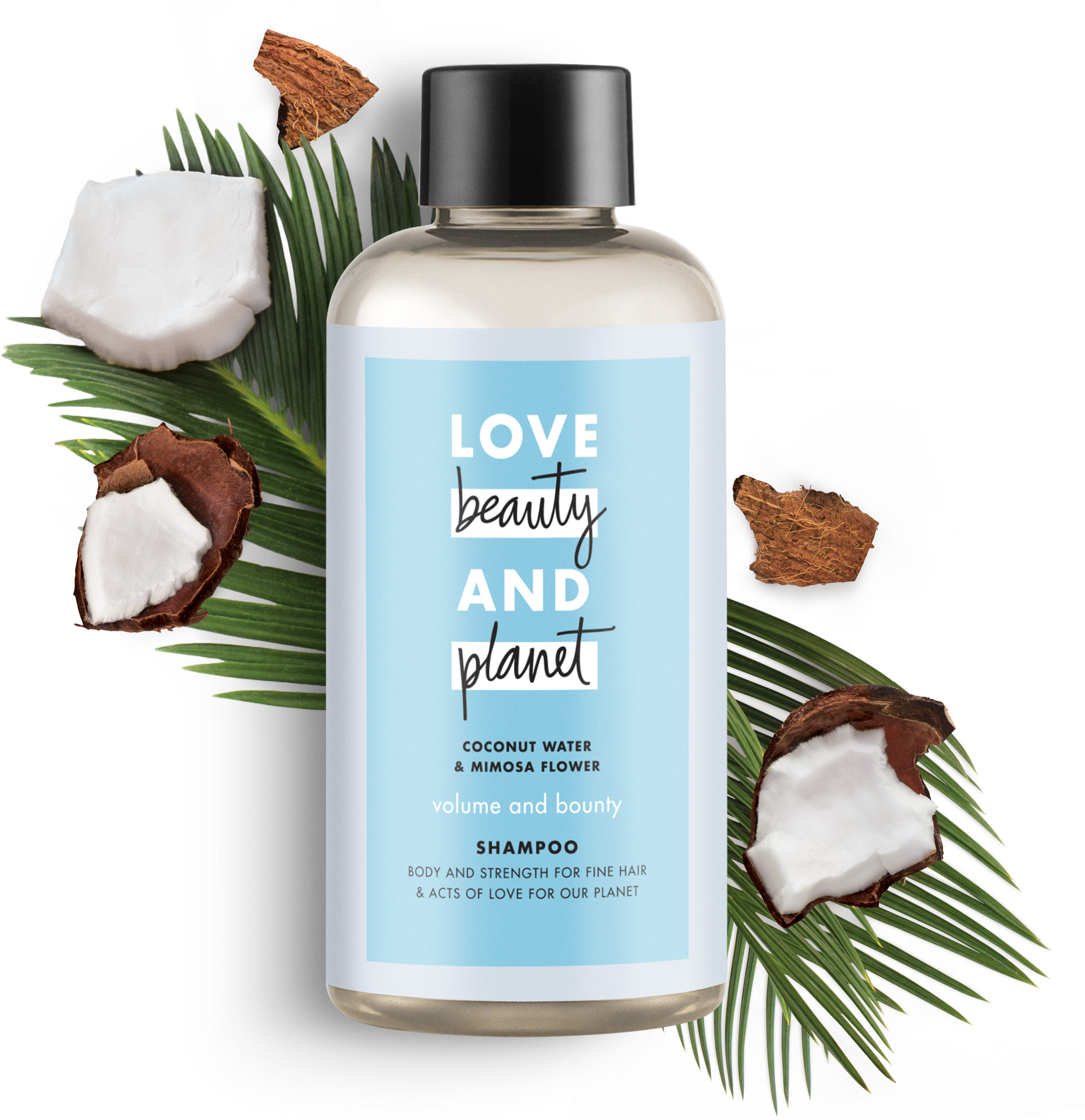 Love Beauty And Planet Coconut Water & Mimosa Flower - Love Beauty And Planet Coconut (5000x5000), Png Download