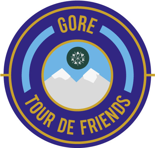 Gore Wear X Rad Race Tour De Friends 2018 Logo - Rad Race (521x521), Png Download