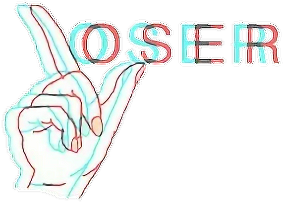 Report Abuse - Loser Tumblr Png (690x520), Png Download