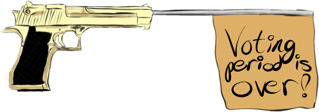 1075x377, Voting Over (1075x377), Png Download