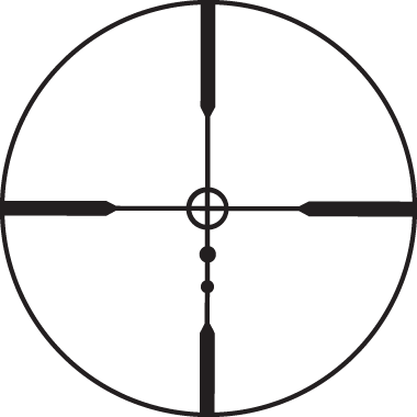 Clipart Black And White Library Leupold Sabot Ballistic - Leupold Vx Freedom 3 9x40 Tri Moa (380x380), Png Download