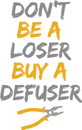 Dedicated To All Those Losers Who Never Buy Defusers - Don T Be A Loser Buy A Defuser Png (440x478), Png Download