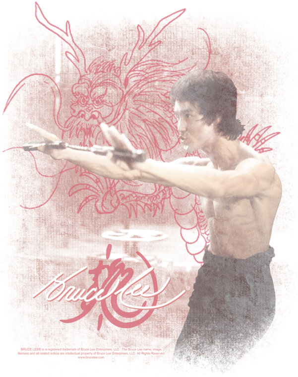 Bruce Lee/power Of The Dragon Junior Sheer In Cream, (600x775), Png Download