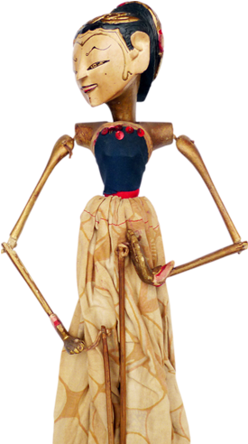 Cirebon Rod Puppet - Puppet Wayang Golek Png (500x500), Png Download