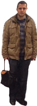 Leather Jacket (394x496), Png Download