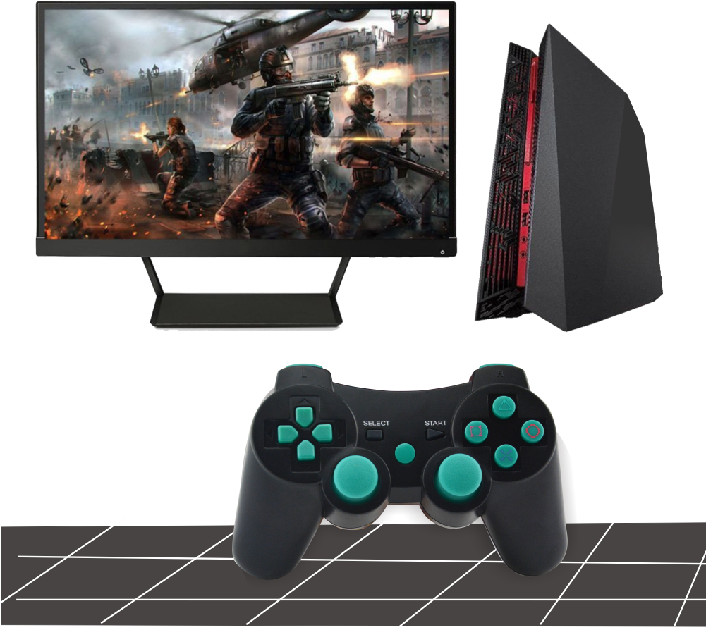 Ps3 Controller Wireless Bluetooth Controller-game Controllers,ps3 - Samsung Tv And Playstation 4 (1000x1000), Png Download
