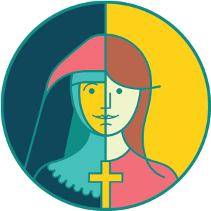 We Are Sisters - Catholic Sisters Png (350x350), Png Download