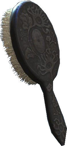 Fancy Hairbrush - Fancy Hair Brush Fallout 4 (568x564), Png Download