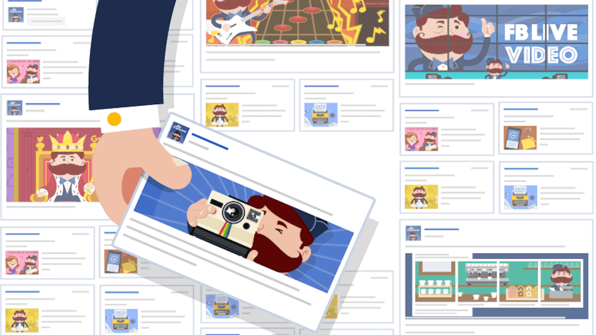 From The Adespresso Website - Instagram Ads Illustration (1200x675), Png Download