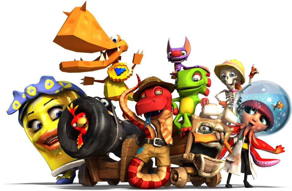 Un Vrai Challenge - Banjo Kazooie And Yooka Laylee (1024x666), Png Download