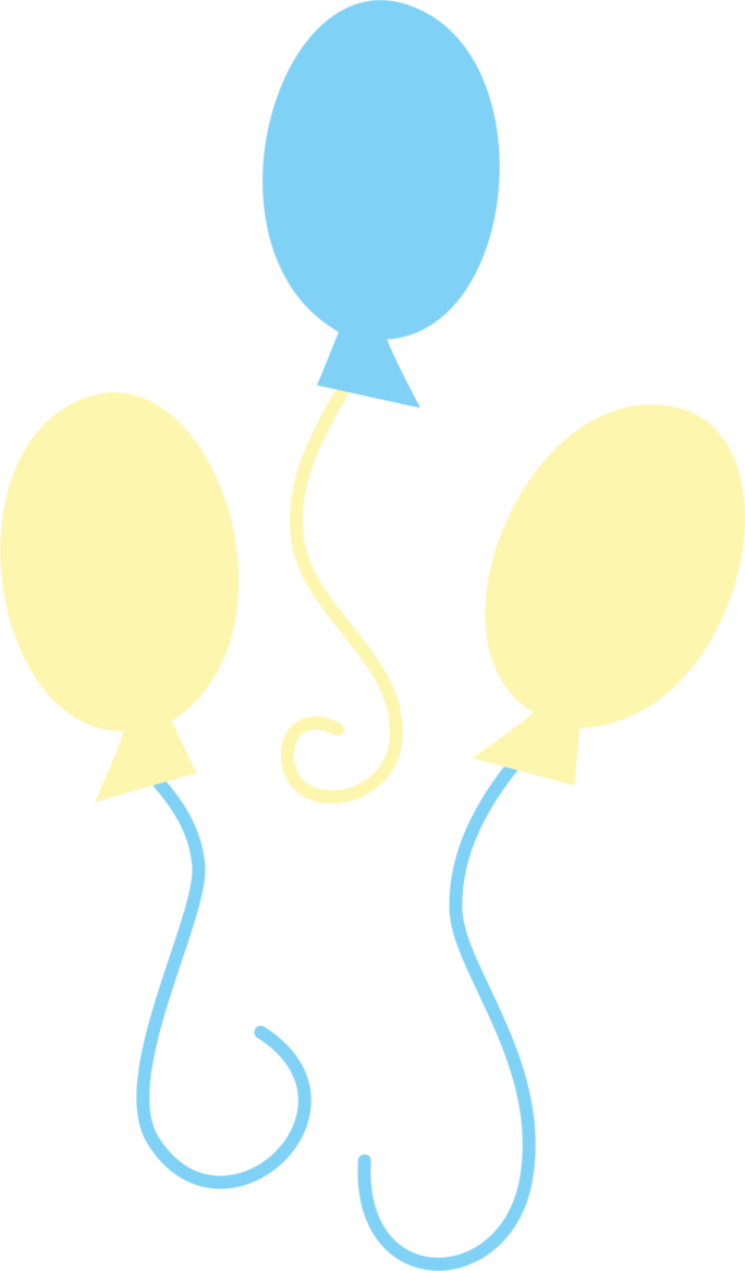 Pinkie Pie Cutie Mark - Balloon (684x1167), Png Download