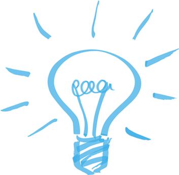 Do You Have A New Business Inquiry, A Project Idea, - Marker Light Bulb Vector (390x430), Png Download
