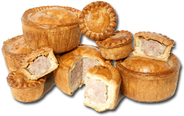 From The English Rhyming Slang 'porky Pies', Which - Pie (500x333), Png Download