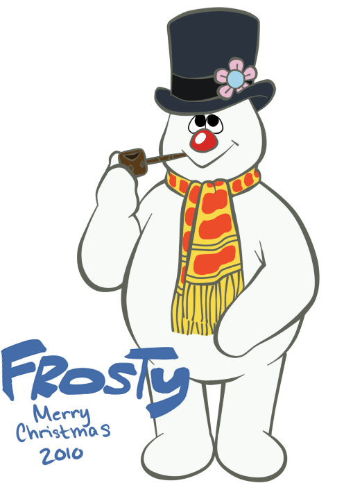 Frosty The Snowman Png - Frosty The Snowman Illustration (600x800), Png Download