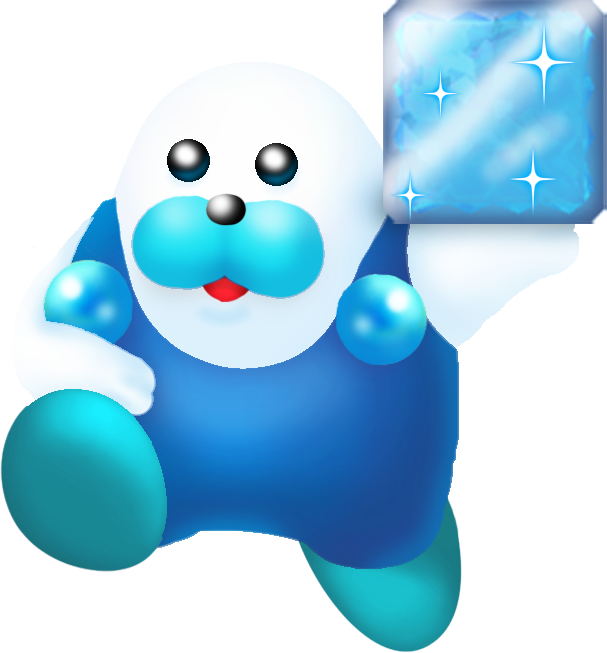 Mr Frosty Kdl3d - Kirby Mr Frosty Transparent (607x653), Png Download