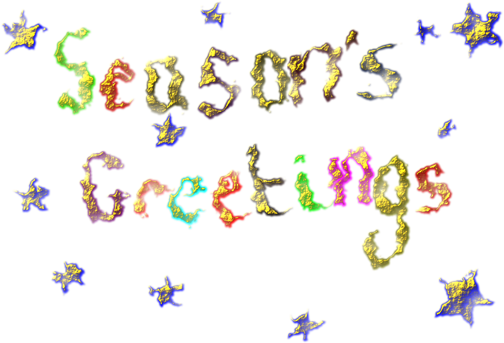 This Free Icons Png Design Of Seasons Greetings (2400x1697), Png Download