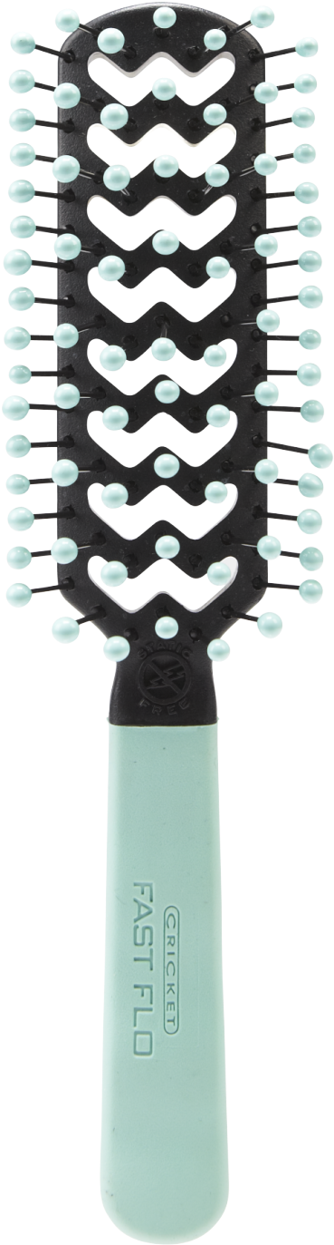Static Free Comfort Collection Fast Flo Hair Brush - Cricket Static Free Comfort Collection Fast Flo (1500x1500), Png Download