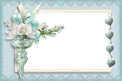 Photo Frame - Frosty Winter - Winter (498x330), Png Download