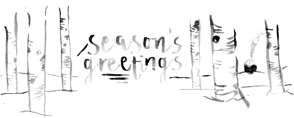 Season's Greetings (1000x418), Png Download