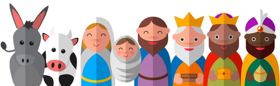 Unto Us Characters - Character (1000x311), Png Download