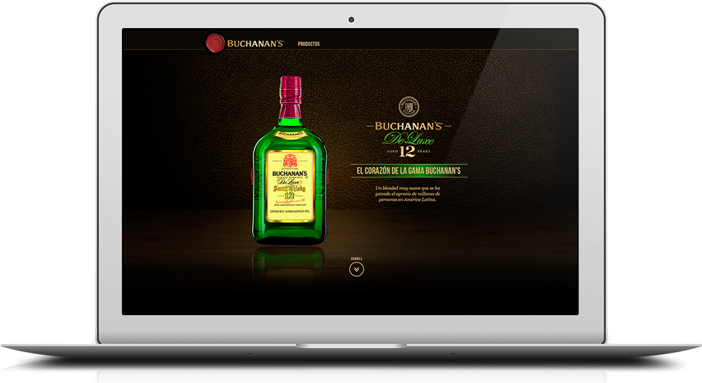 Macbook Air Macbook Air - Whisky Buchanans (1040x558), Png Download