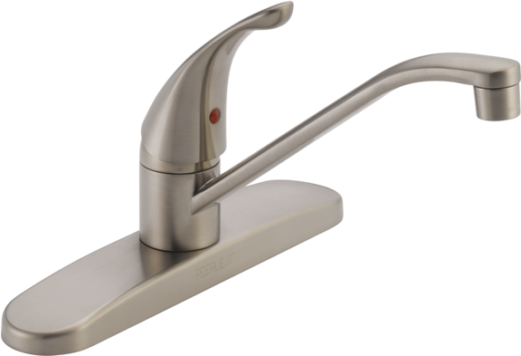 Single Handle Kitchen Faucet - Peerless Faucets Single Handle Centerset Kitchen Faucet (600x600), Png Download
