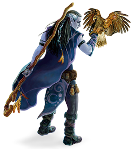 Druid - D&d Druid (420x476), Png Download