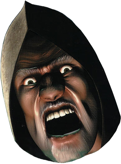 Druid - Mystery Of The Druids Face (500x700), Png Download