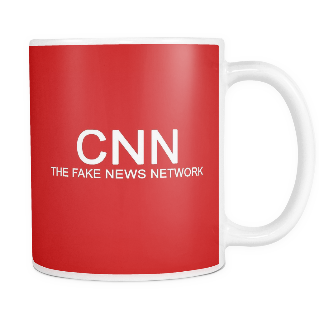 Cnn Fake News Network Mug - If You Don T Have Anything Nice (1024x1024), Png Download