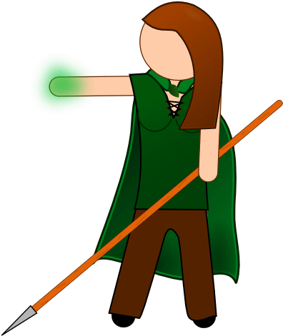 Druid - Illustration (400x500), Png Download